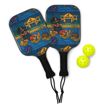 Pickleball paddle set